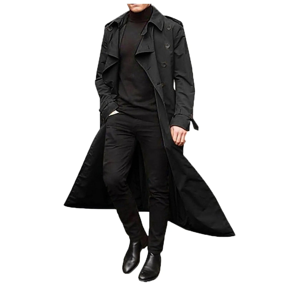 Trench-coat Hombre - Impermeable Elegante - Meredith