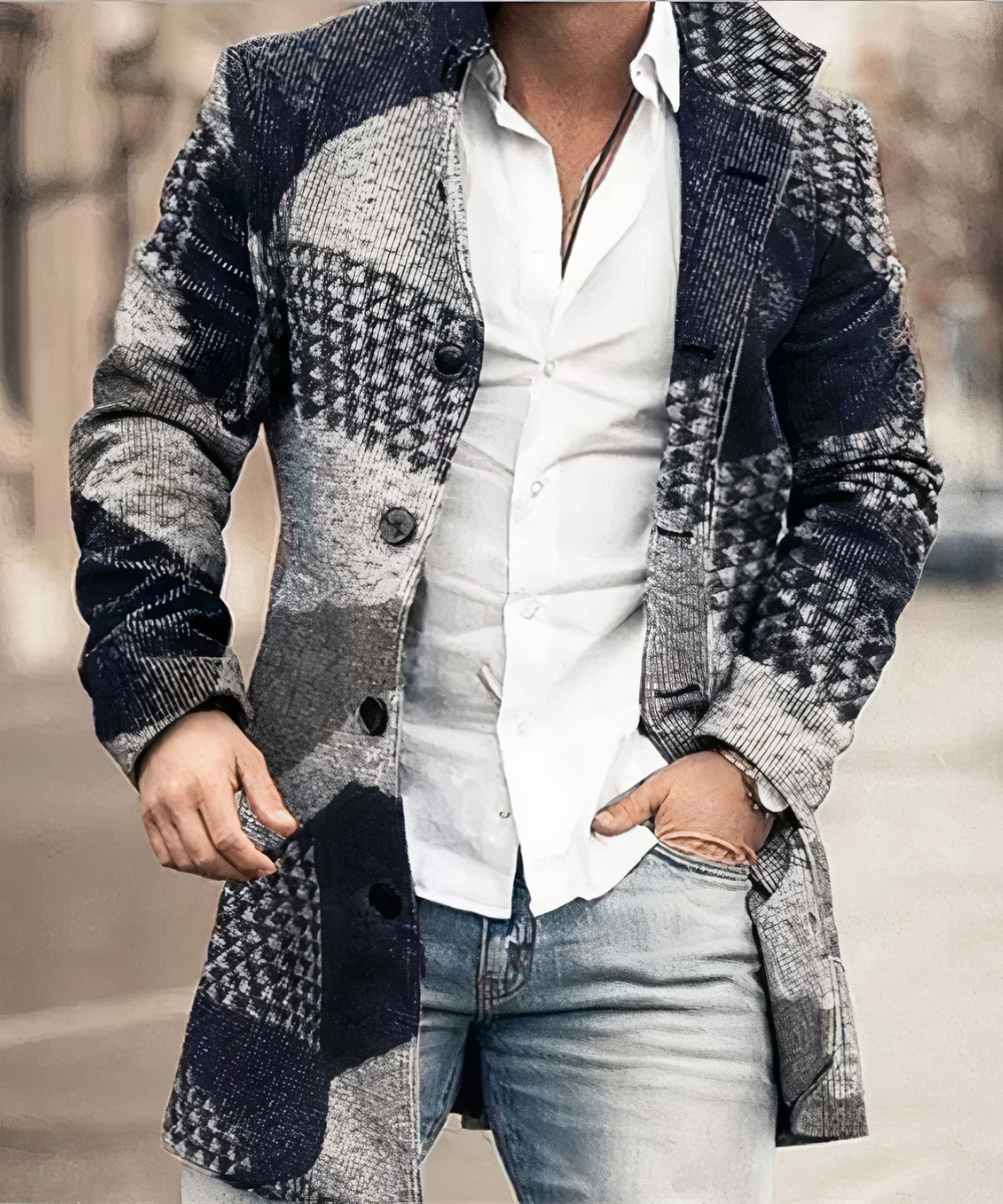 Alan - Trench elegante hombre - Corte perfecto