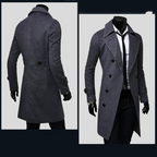 Trench Clásico Elegante Hombre - Confort y Estilo
