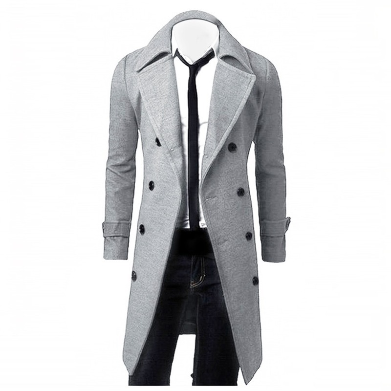 Trench Clásico Elegante Hombre - Confort y Estilo