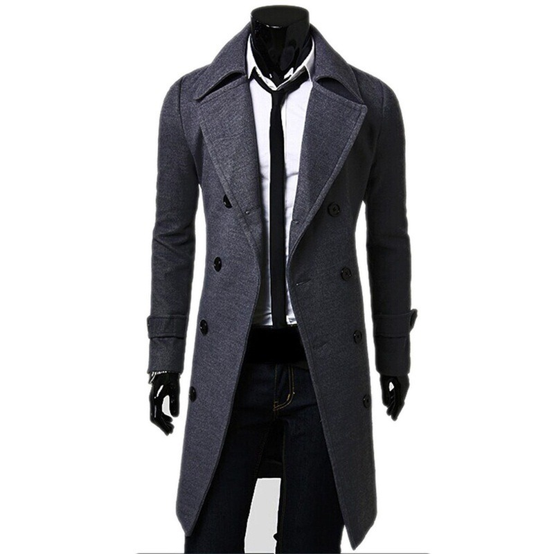 Trench Clásico Elegante Hombre - Confort y Estilo