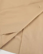 Trench Melissa clásico cruzado de doble botonadura