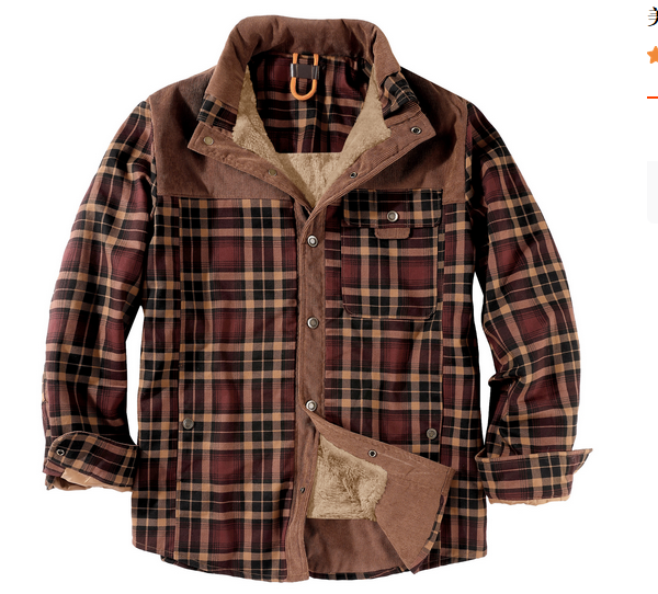 Chaqueta de leñador para hombre, cálida y resistente – Estilo atemporal para exteriores
