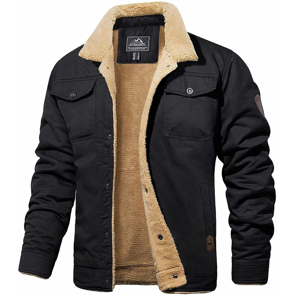 Chaqueta bomber elegante para hombre: estilo invernal y confort sofisticado