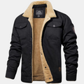 Chaqueta de aviador clásica vintage para hombre: estilo atemporal