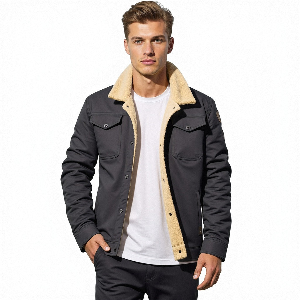 Chaqueta bombardero para hombre - Calor y estilo vintage