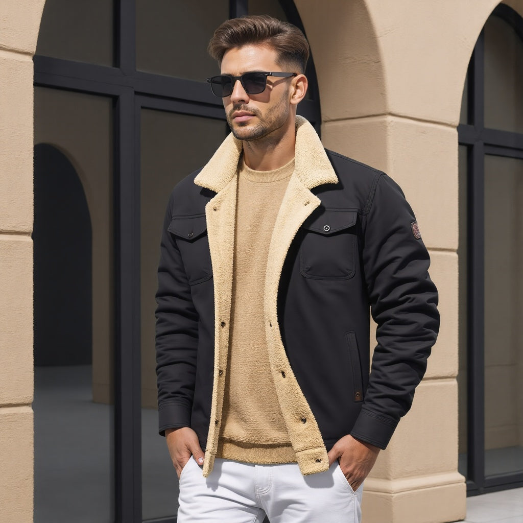 Chaqueta bombardero para hombre - Calor y estilo vintage