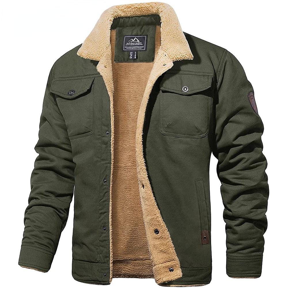 Chaqueta bombardero para hombre - Calor y estilo vintage