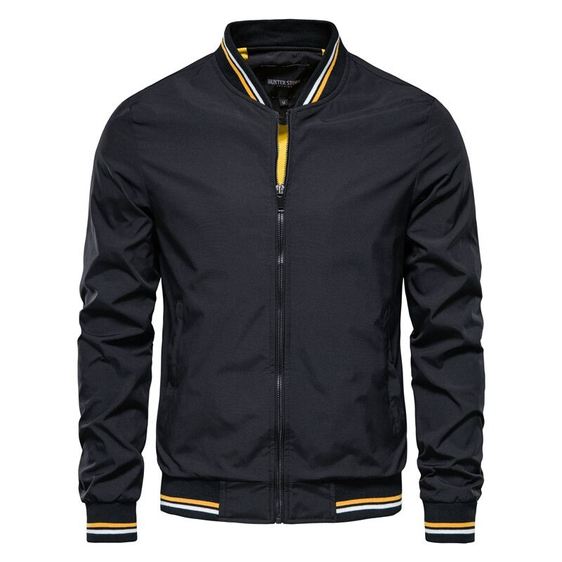 Chaqueta Bomber Hombre - Estilo Audaz - Corte Entallado