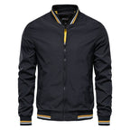 Chaqueta Bomber Hombre - Estilo Audaz - Corte Entallado