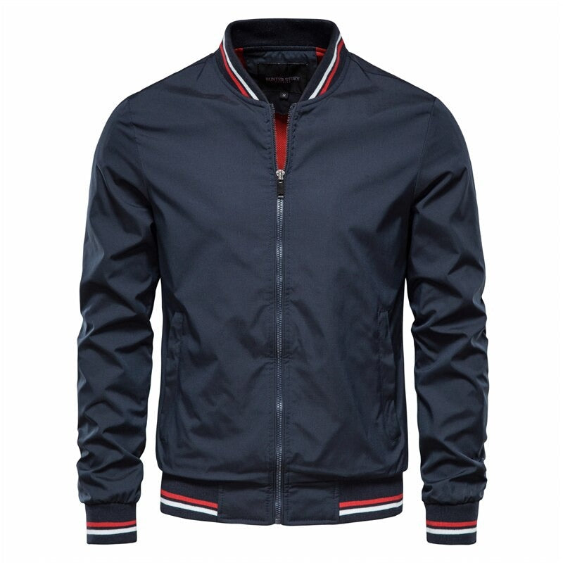 Chaqueta Bomber Hombre - Estilo Audaz - Corte Entallado