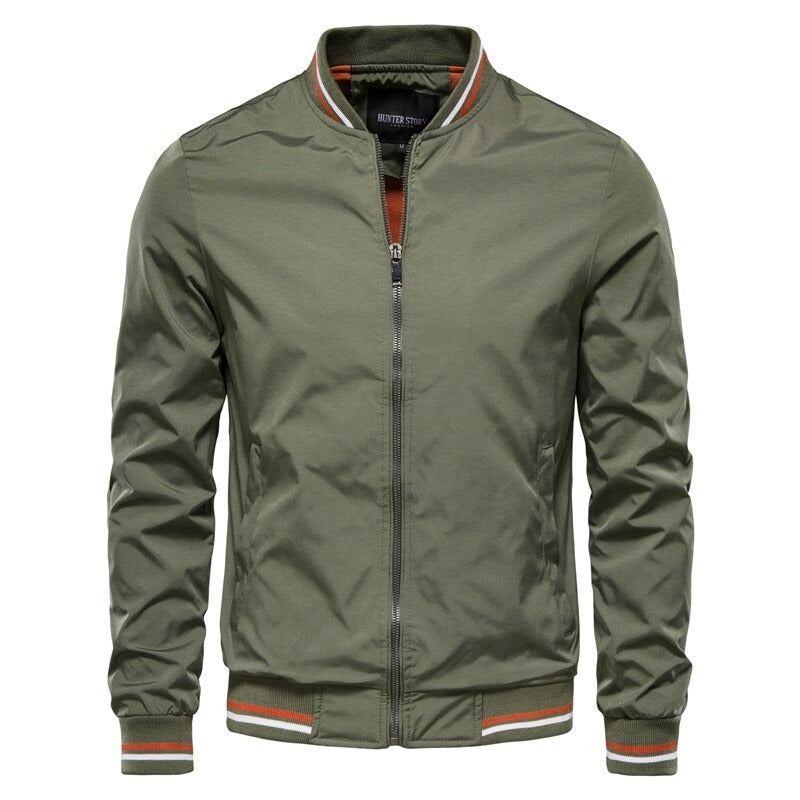 Chaqueta Bomber Hombre - Estilo Audaz - Corte Entallado