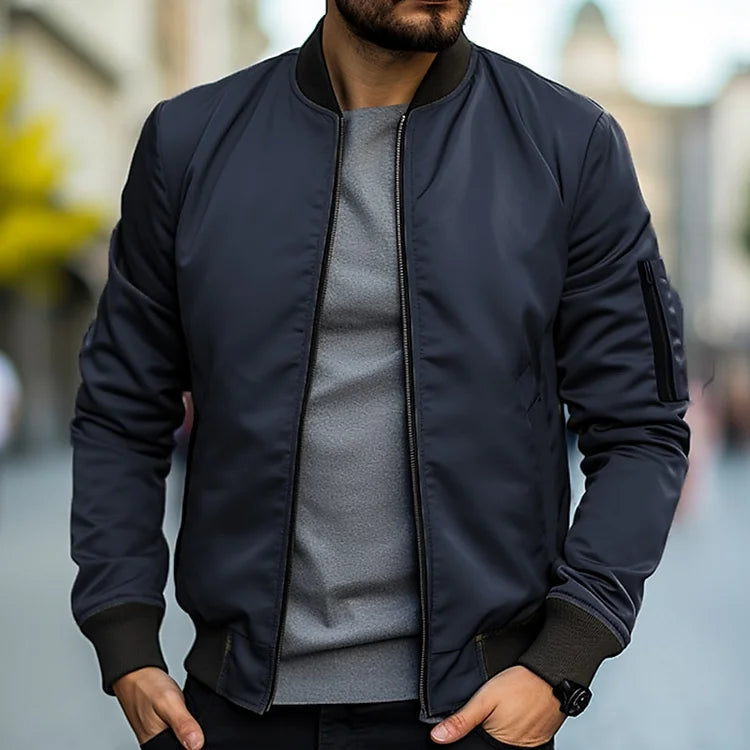 Chaqueta bomber para hombre Linus - Estilo otoñal de moda