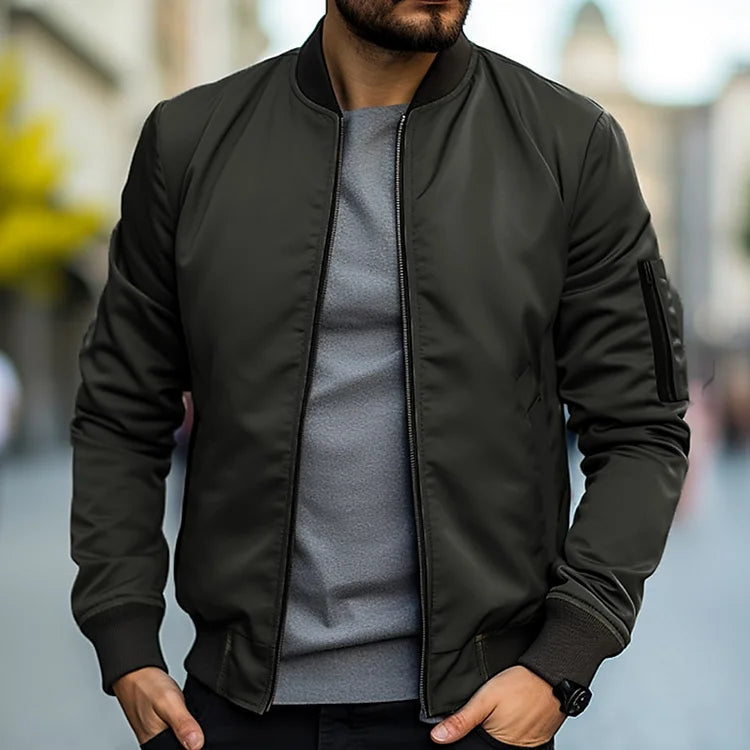 Chaqueta bomber para hombre Linus - Estilo otoñal de moda
