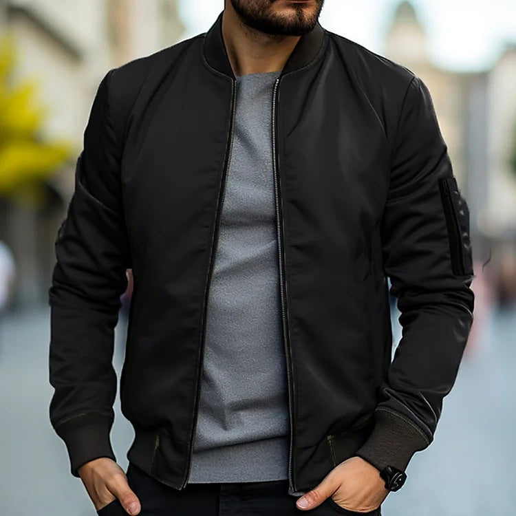 Chaqueta bomber para hombre Linus - Estilo otoñal de moda