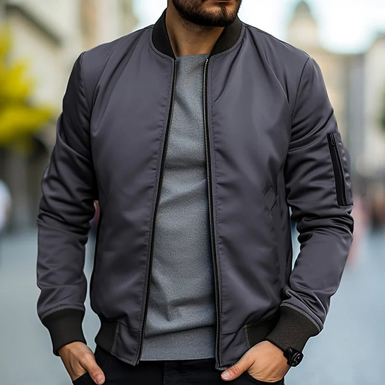 Chaqueta bomber para hombre Linus - Estilo otoñal de moda