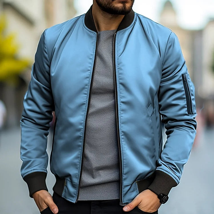 Chaqueta bomber para hombre Linus - Estilo otoñal de moda