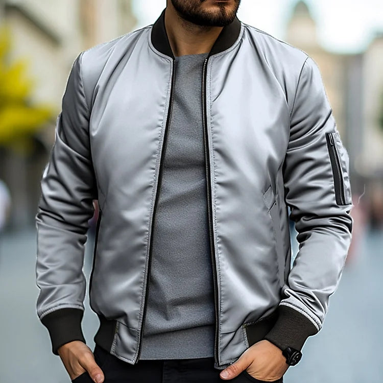 Chaqueta bomber para hombre Linus - Estilo otoñal de moda