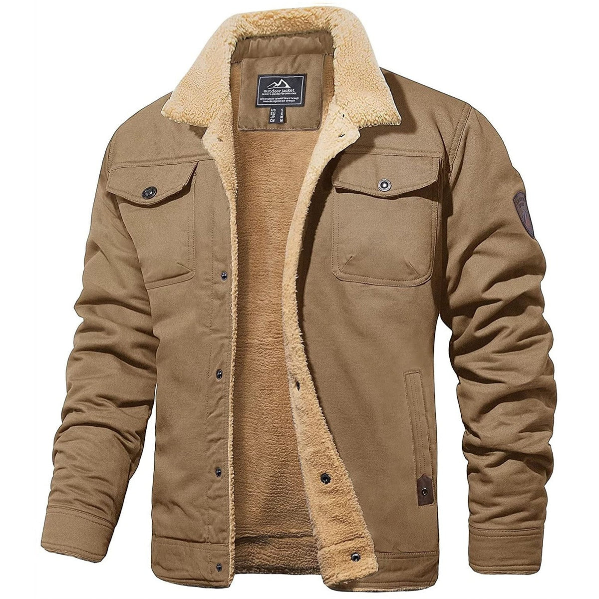 Chaqueta bomber vintage para hombre - Elegancia y confort atemporales