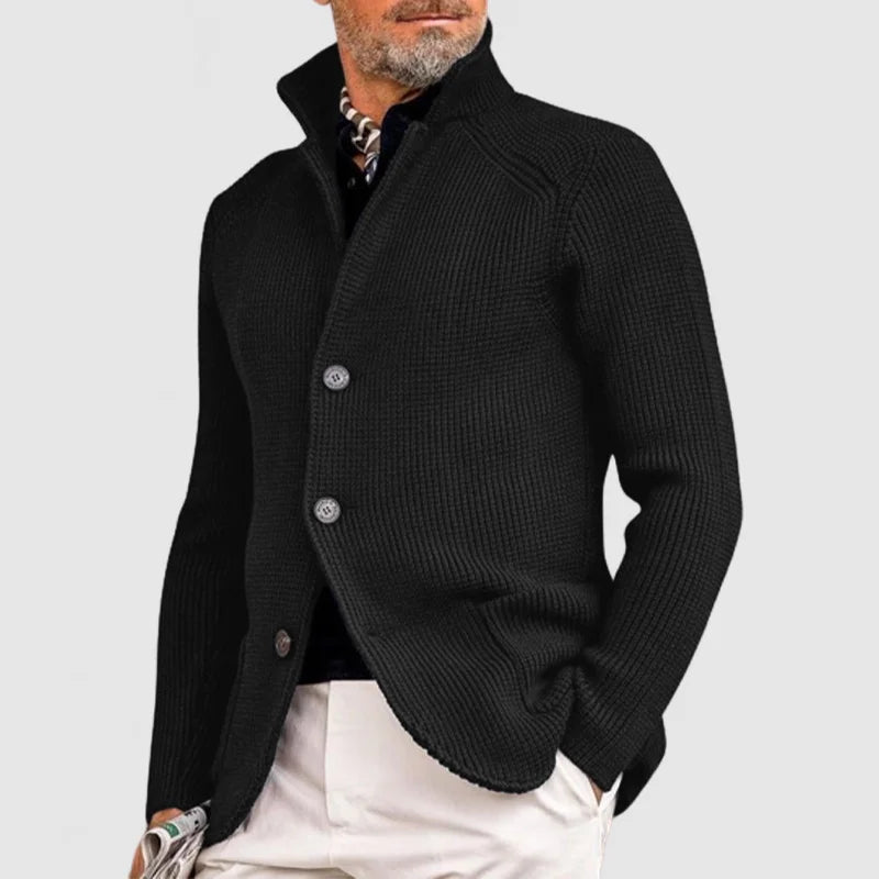Chaqueta con capucha elegante para hombre - Estilo otoño e invierno