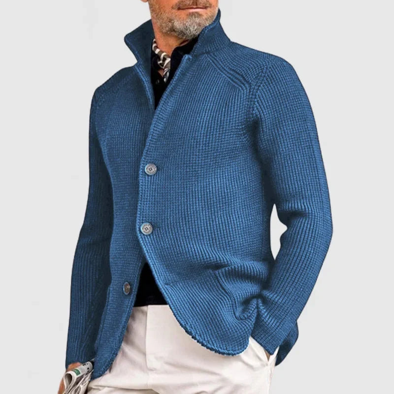 Chaqueta con capucha elegante para hombre - Estilo otoño e invierno
