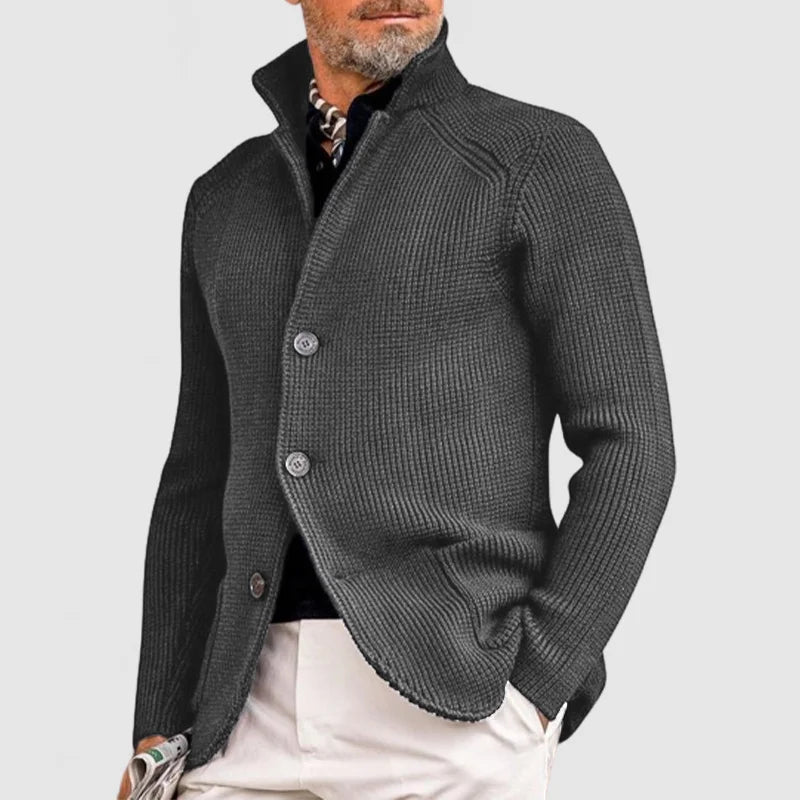 Chaqueta con capucha elegante para hombre - Estilo otoño e invierno
