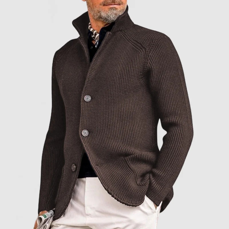 Chaqueta con capucha elegante para hombre - Estilo otoño e invierno