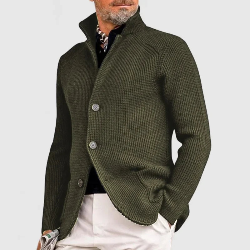 Chaqueta con capucha elegante para hombre - Estilo otoño e invierno