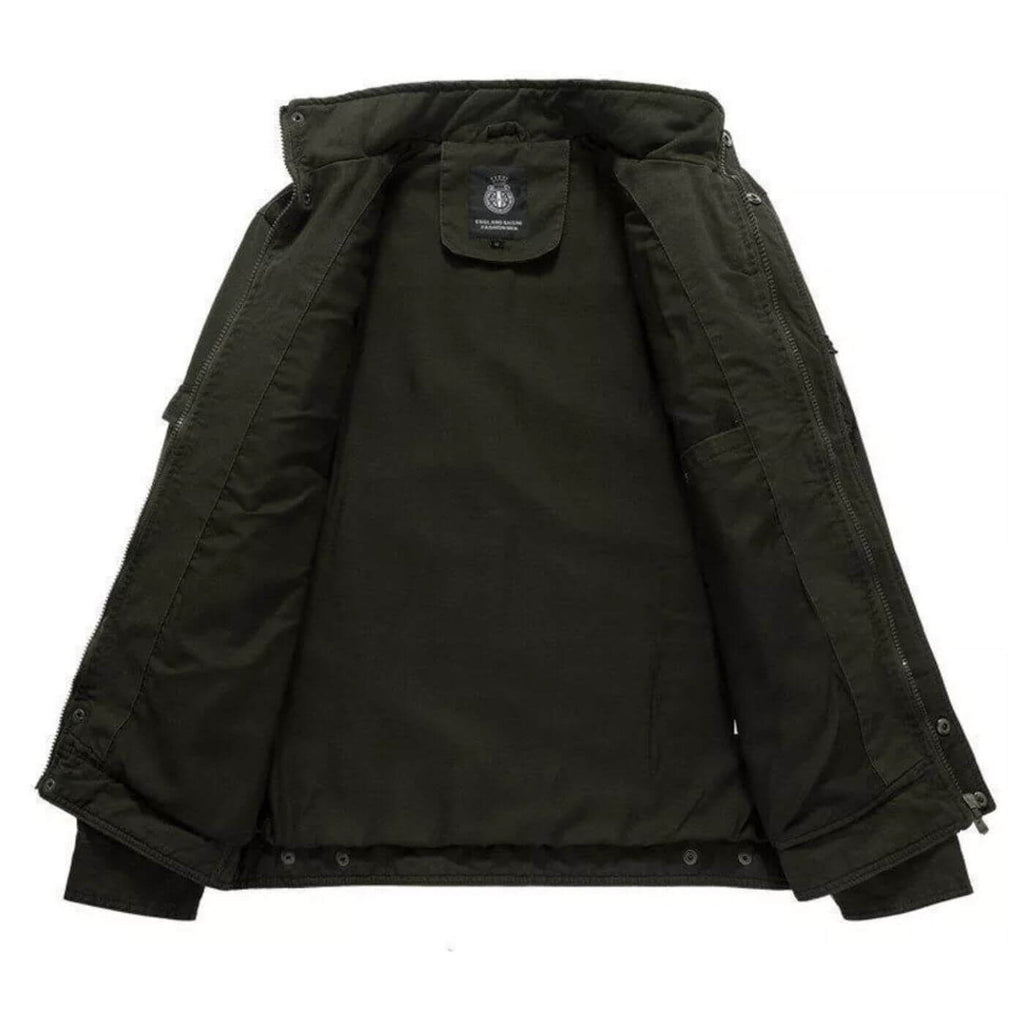 Chaleco cargo estructurado para hombre – Estilo militar urbano y funcional