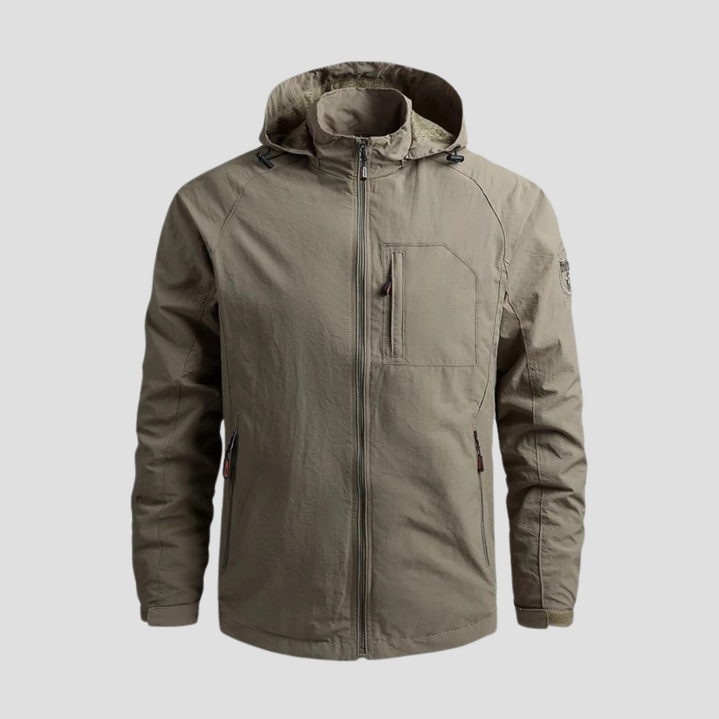 Chaqueta cargo impermeable para hombre - Estilo y protección