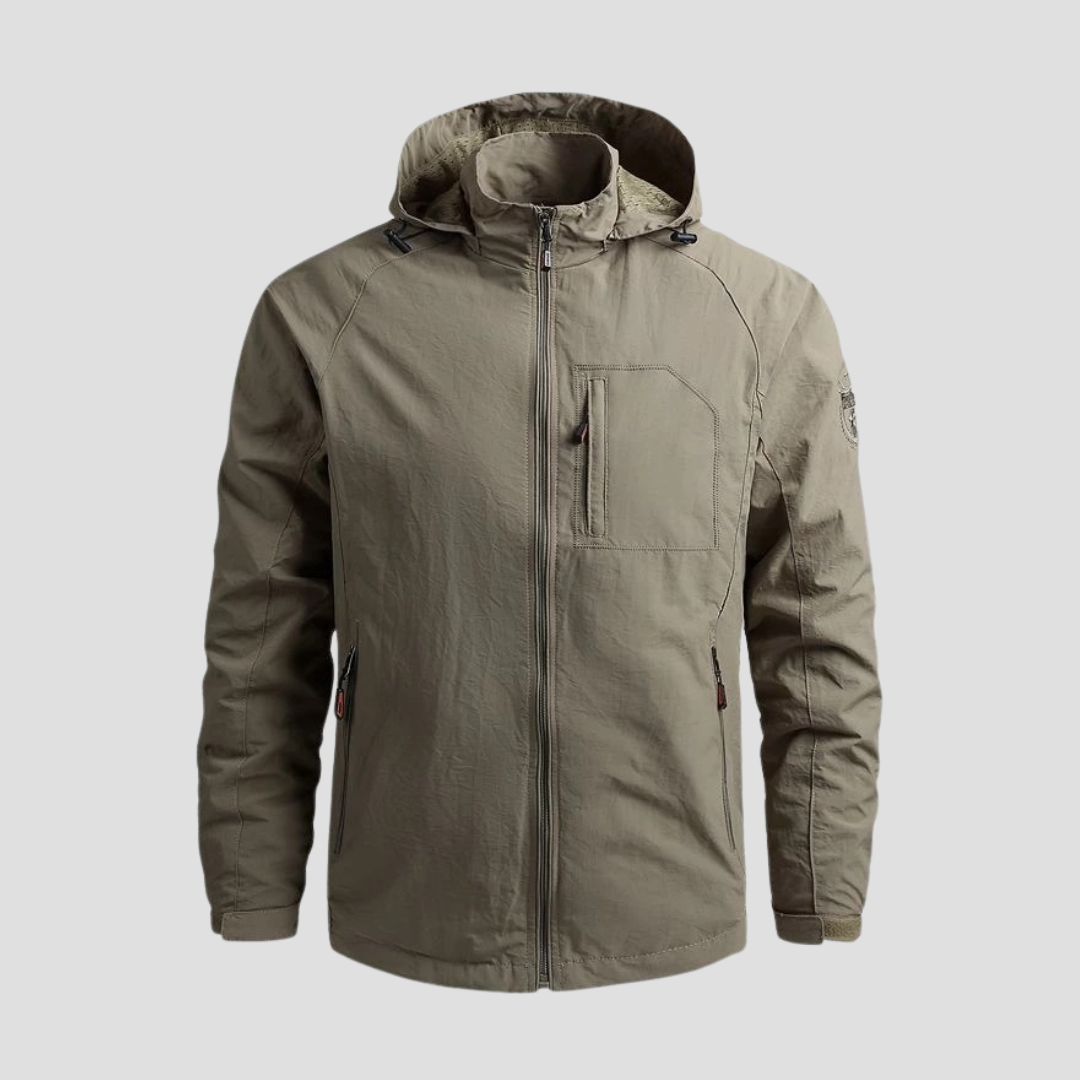 Chaqueta cargo impermeable para hombre - Estilo y protección