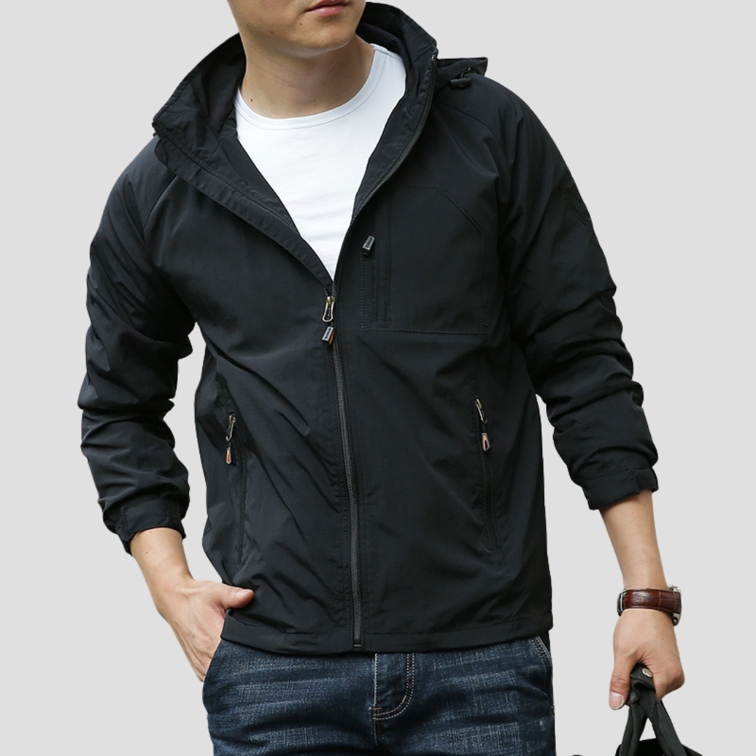 Chaqueta cargo impermeable para hombre - Estilo y protección