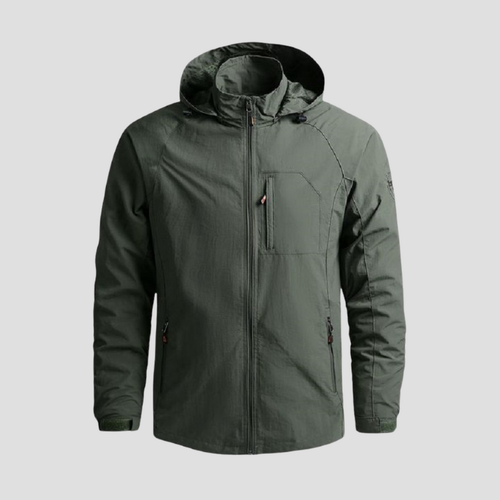 Chaqueta cargo impermeable para hombre - Estilo y protección