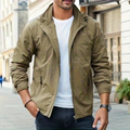 Argus Chaqueta Hombre – Chaqueta Cargo Ligera de Verano con Bolsillos