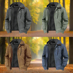 Chaqueta Caliente Hombre - Capucha Multicolor