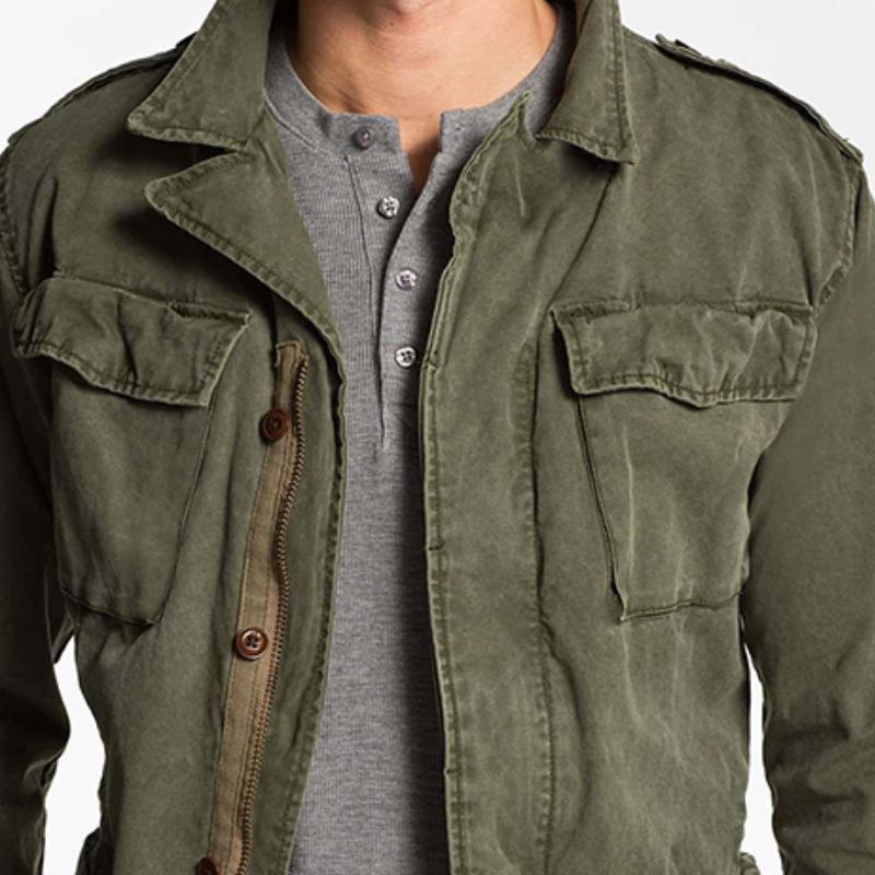 Chaqueta de trabajo vintage para hombre - Robusta y con estilo