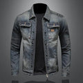 Chaqueta de mezclilla para hombre - Botones - Bolsillos - Estilo clásico