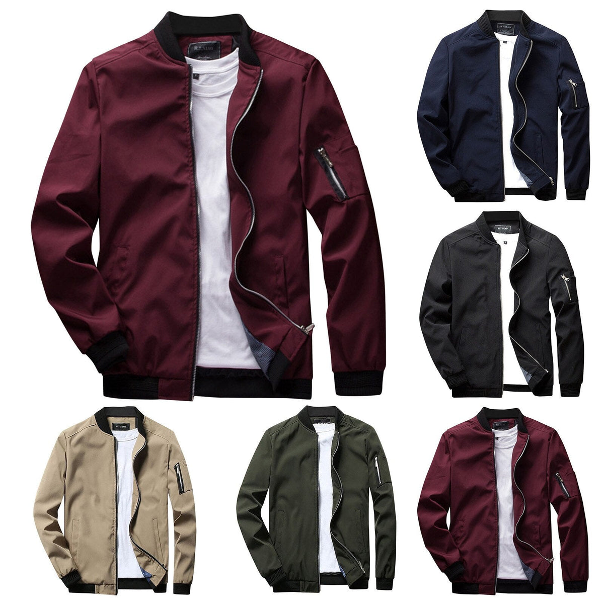 Chaqueta elegante de verano para hombres - Estilo ajustado y transpirable