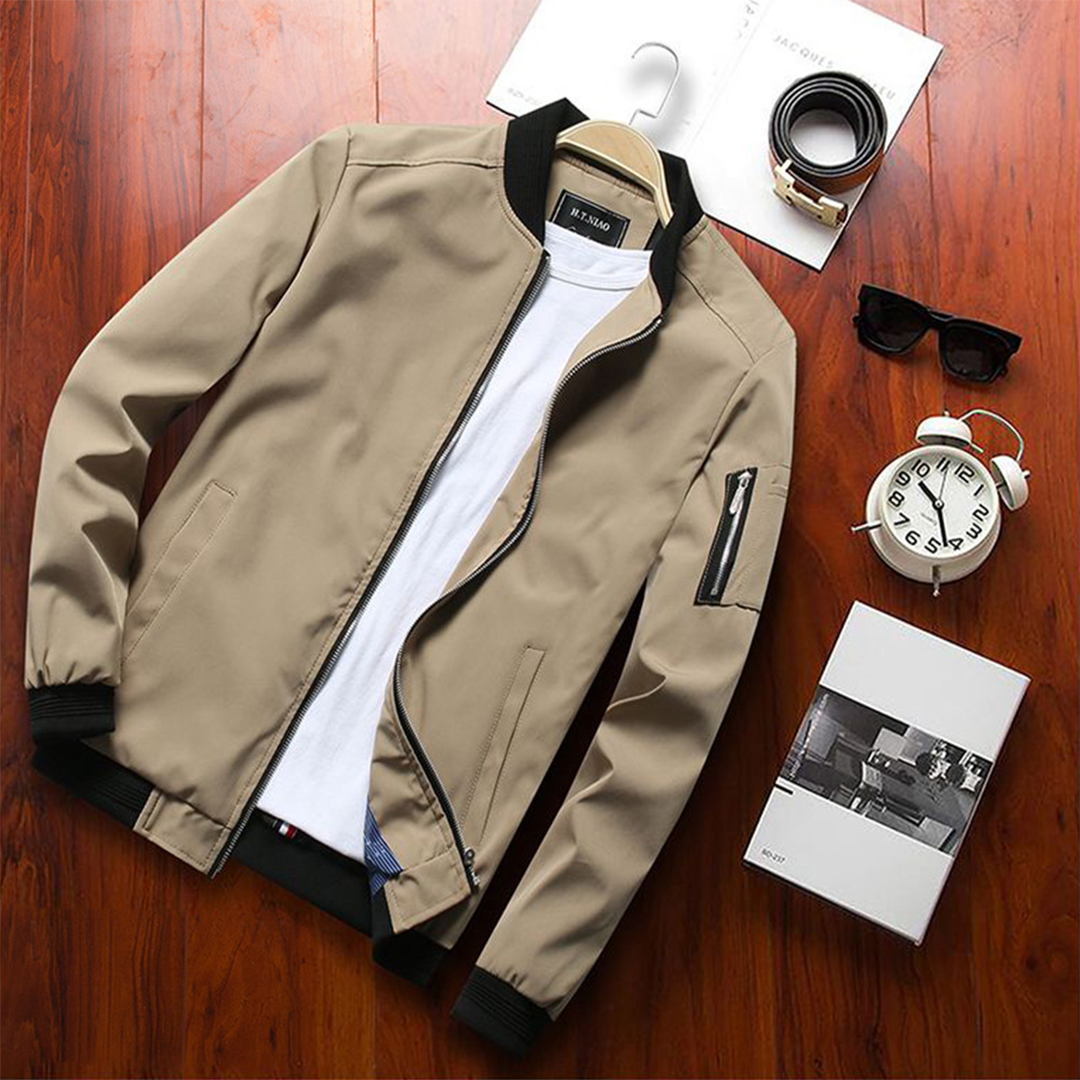 Chaqueta elegante de verano para hombres - Estilo ajustado y transpirable