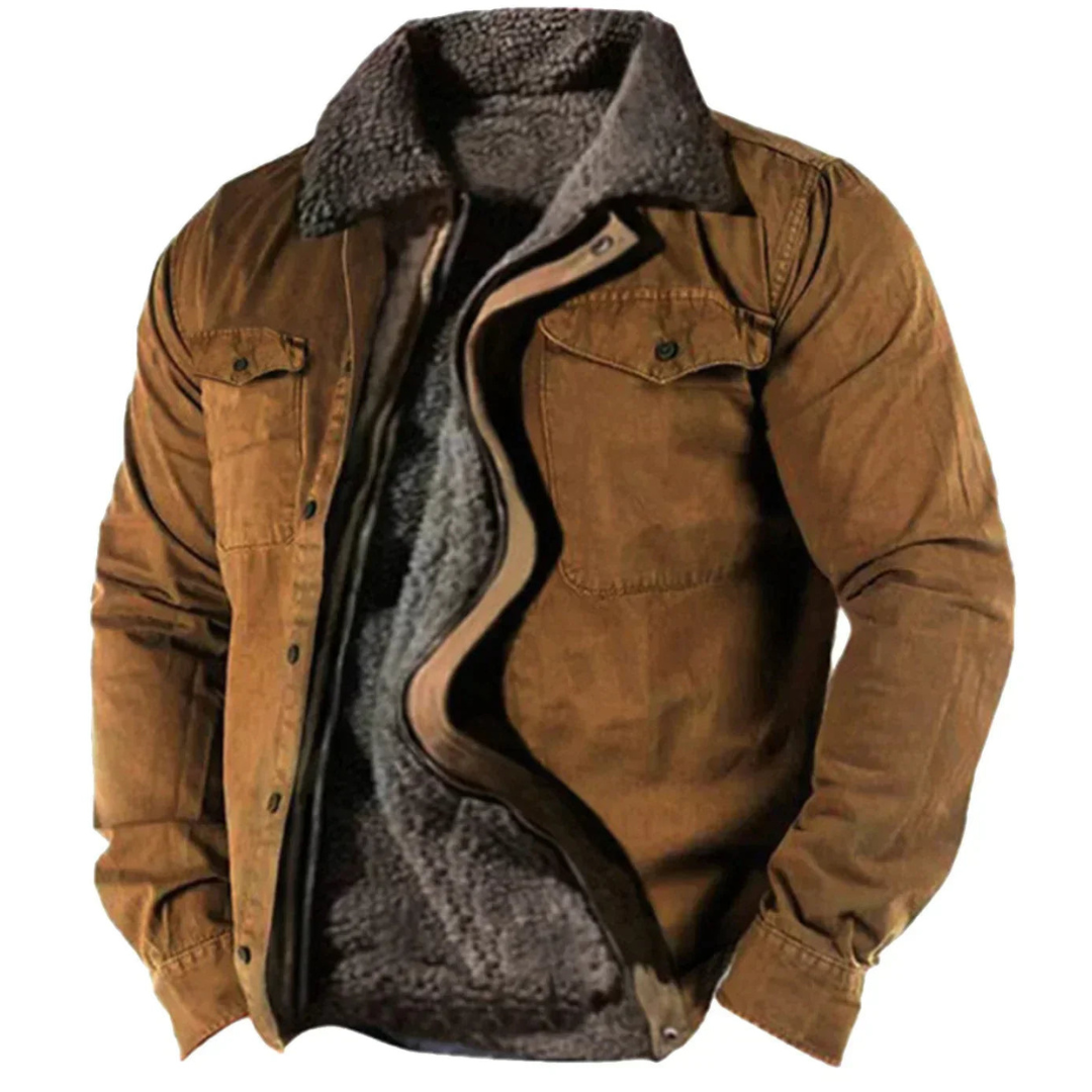 Chaqueta de invierno para hombre Aadvik - Abotonada, Forro cálido, Elegante