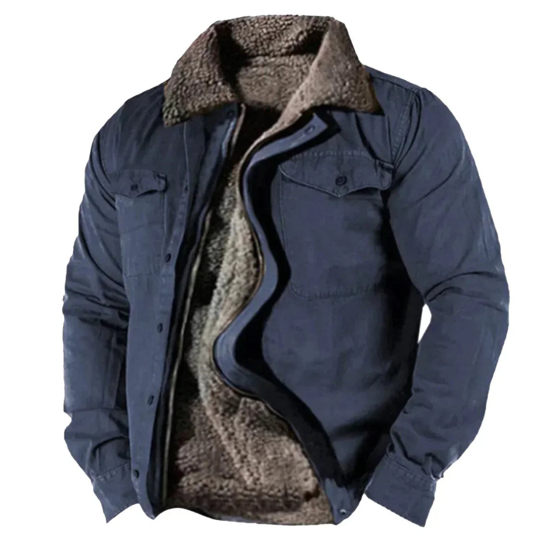 Chaqueta de invierno para hombre Aadvik - Abotonada, Forro cálido, Elegante