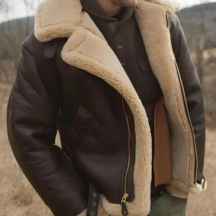 Chaqueta cortavientos y abrigada para hombre – Protección invernal definitiva