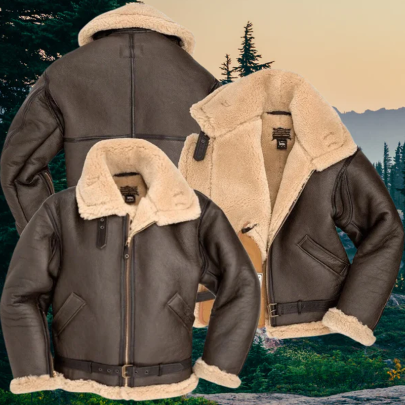 Chaqueta cortavientos y abrigada para hombre – Protección invernal definitiva