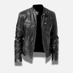 Chaqueta de cuero elegante - Confort y estilo atemporal
