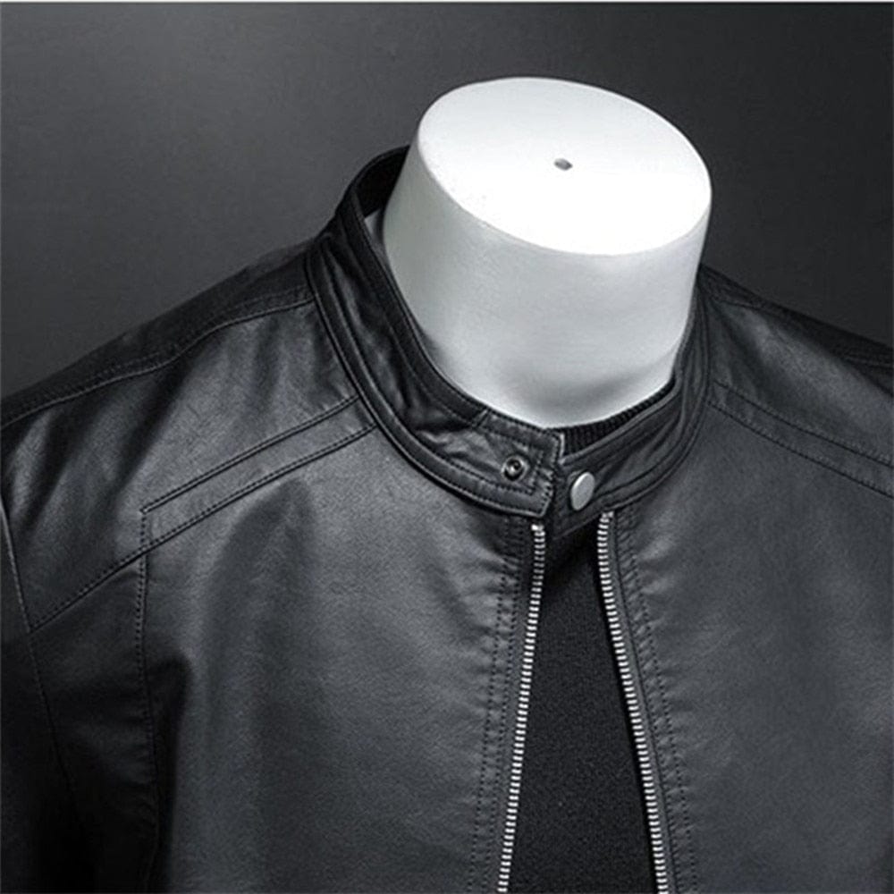 Chaqueta de cuero Andrew para hombres - Elegancia y confort
