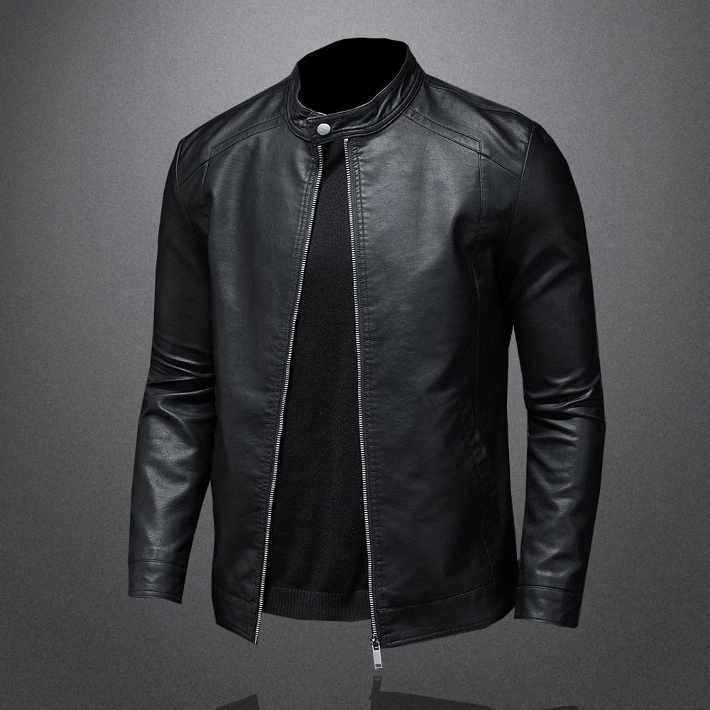 Chaqueta de cuero Andrew para hombres - Elegancia y confort