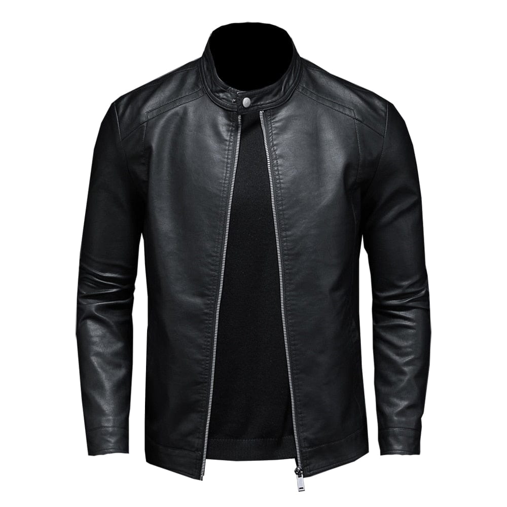 Chaqueta de cuero Andrew para hombres - Elegancia y confort