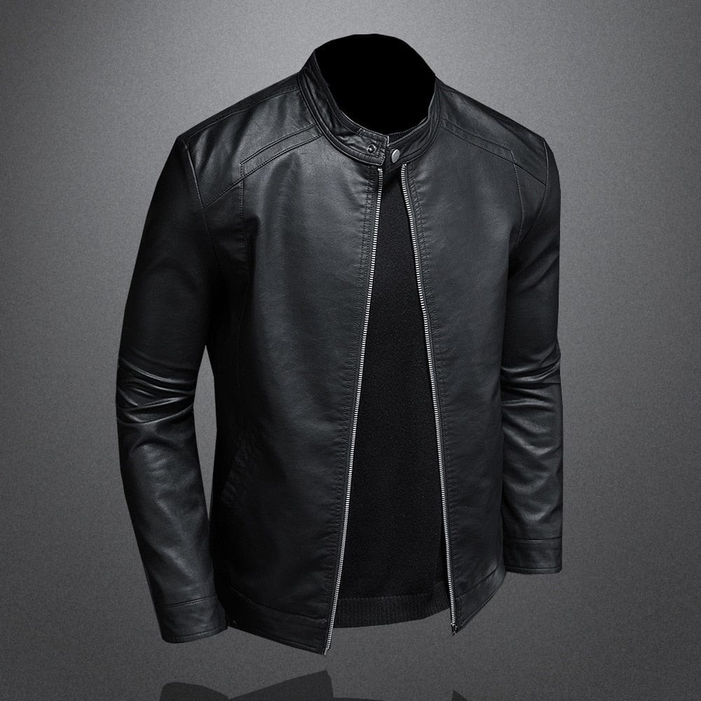 Chaqueta de cuero Andrew para hombres - Elegancia y confort
