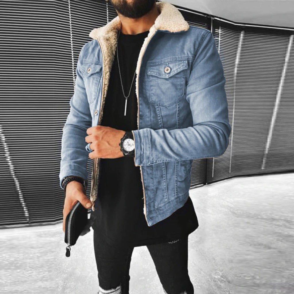 Chaqueta de mezclilla - Hombre - Estilo elegante y confort