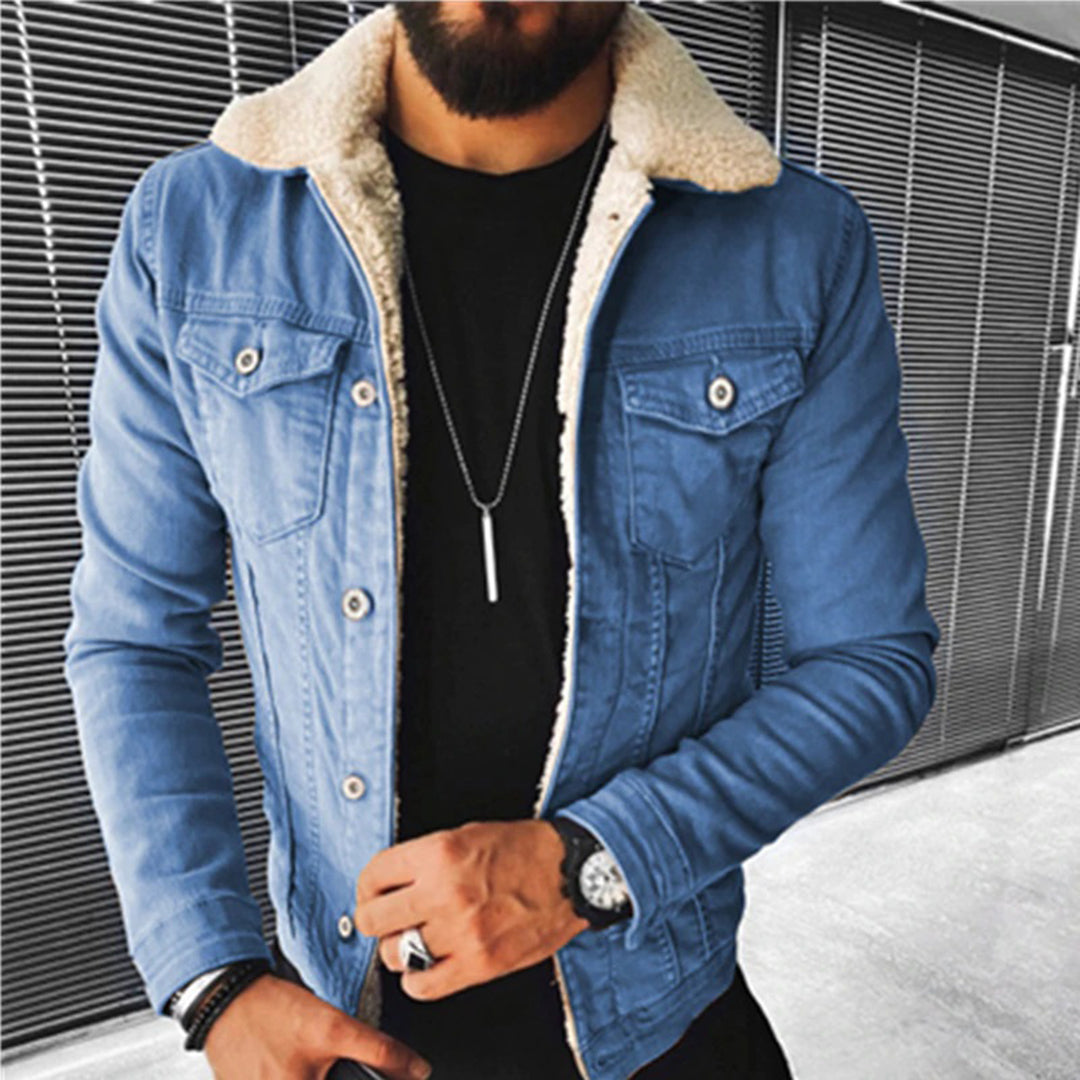 Chaqueta de mezclilla - Hombre - Estilo elegante y confort